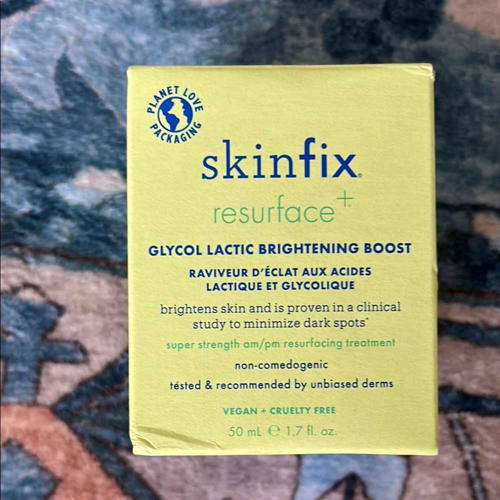 Skinfix Glycolic Lactic boost Radiant Complexion